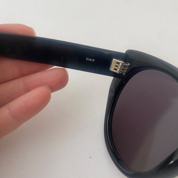 Raen Durante Round Sunglasses Black - Picture 5 of 7